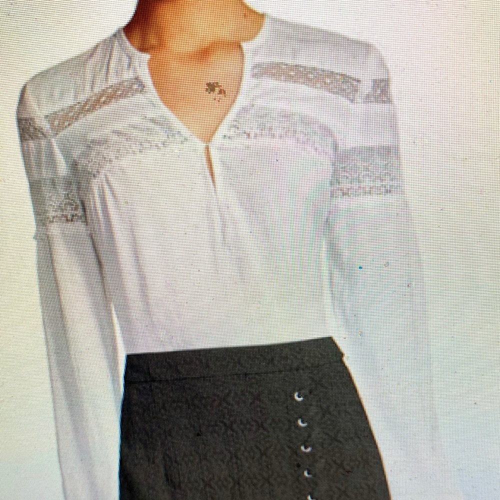 Nanette Lepore embroidered-lace peasant top